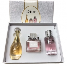 Подарочный набор парфюмерии Dior Parfums Cristian Dior 3в1