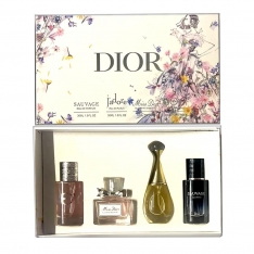 Подарочный парфюмерный набор Christian Dior 4 в 1