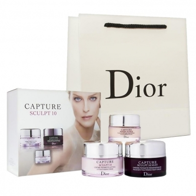 Набор кремов для лица 3 в 1 Dior Capture Sculpt 10