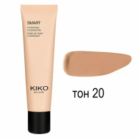 Крем тональный Kiko Smart Hydrating Foundation тон №20 (N21) Крем тональный Kiko Smart Hydrating Foundation тон №20 (N21)