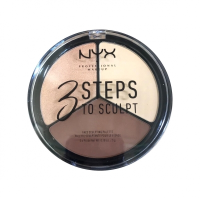 Палетка для контурирования NYX 3 Steps To Sculpt (Light)