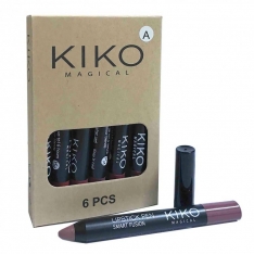 Набор карандашей для губ Kiko Magical 6 шт (Палитра А)