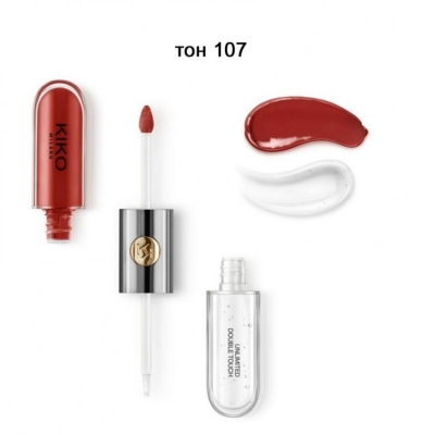 Блеск для губ Kiko Unlimited Double Touch 2 в 1 (4 шт)