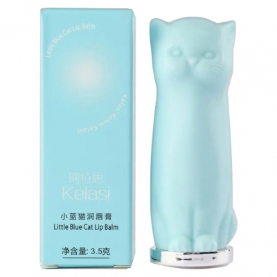 Бальзам для губ Kelasi Cat (голубой)