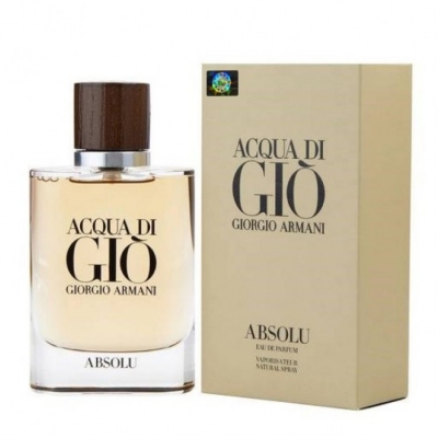 Мужская парфюмерная вода Giorgio Armani Acqua Di Gio Absolu (Евро качество A-Plus Люкс) 75 ml