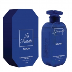 Парфюмированный гель для душа La Parretto Savor for men