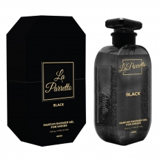 Парфюмированный гель для душа La Parretto Black for unisex