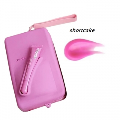 Силиконовая косметичка-органайзер Rhode с блеском для губ