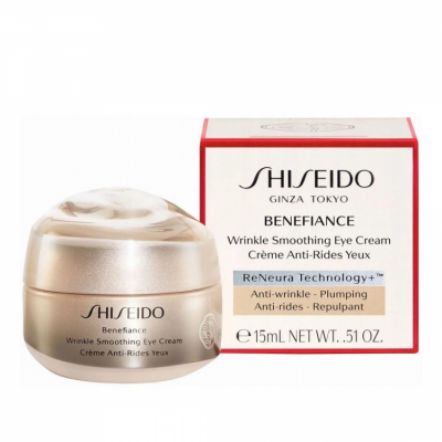 Крем для кожи вокруг глаз Shiseido Benefiance Wrinkle Smoothing Eye Cream