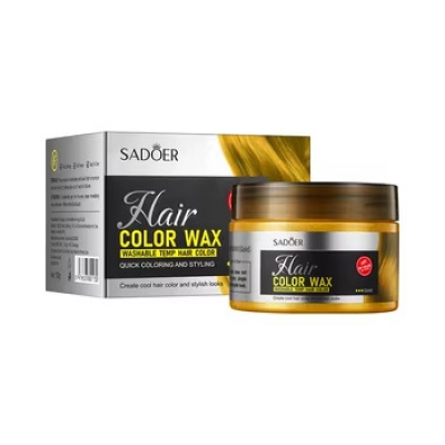 Цветной воск для волос Sadoer Hair Color Wax (Grey)