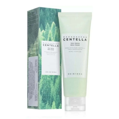 Антибактериальная пенка для умывания SKIN1004 Madagascar Centella Tea-Trica BHA Foam