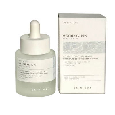 Бустер-сыворотка для лица SKIN1004 Madagascar Centella Matrixyl 10 Boosting Shot Ampoule