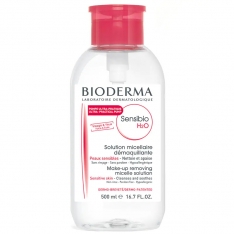 Мицелярная вода Bioderma Sensibio H2O Pump 500 ml