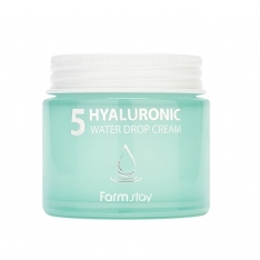 Гиалуроновый крем для лица Farm Stay Hyaluronic 5 Water Drop Cream
