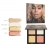 Хайлайтер Huda Beauty 3D Highlighter palette (Палитра В)