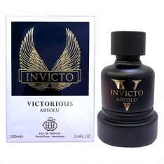 Мужская парфюмерная вода Fragrance World Invicto Victorious Absolu (Paco Rabanne Invictus Victory Absolu) ОАЭ