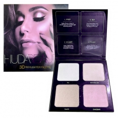 Хайлайтер Huda Beauty 3D Highlighter palette (Палитра А)