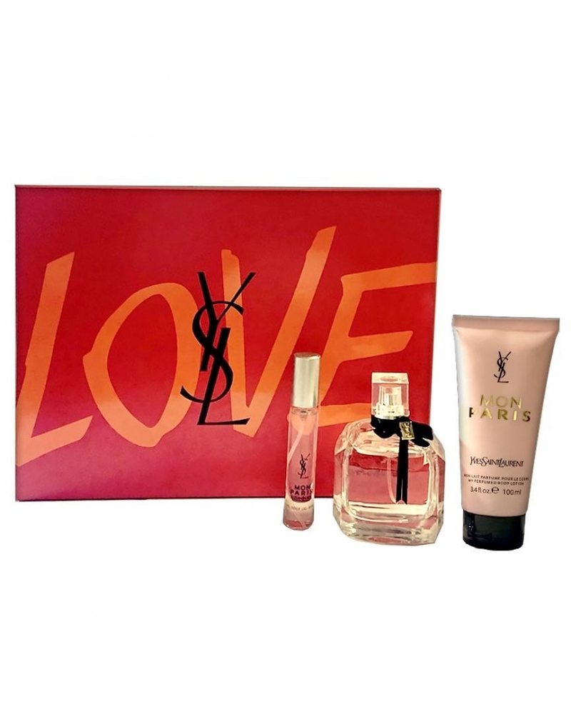 Набор парфюма Yves Saint Laurent Love Mon Paris 3 в 1