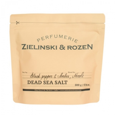 Соль для ванн Zielinski&Rozen Black Pepper & Amber, Neroli