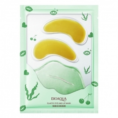 Набор Bioaqua Honey and Aloe (гидрогелевые патчи для глаз + гидрогелевые патчи для губ) 1 шт