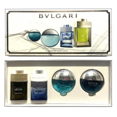 Подарочный парфюмерный набор Bvlgari Man 4 в 1