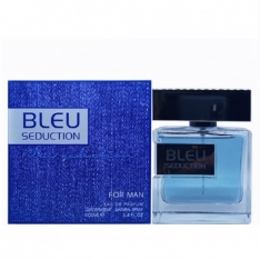 Мужская парфюмерная вода Fragrance World Bleu Seduction For Man (Antonio Banderas Blue Seduction) ОАЭ