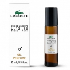 Мужские масляные духи Lacoste Eau De Lacoste L.12.12 Blanc - Pure 10 ml