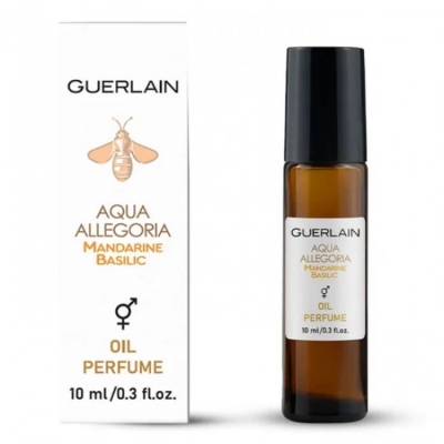 Женские масляные духи Guerlain Aqua Allegoria Mandarine Basilic 10 ml