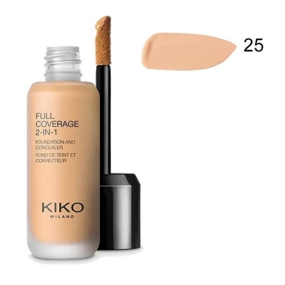 Крем тональный + консиллер Kiko Full Coverage №25