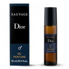 Мужские масляные духи Dior Sauvage 10 ml