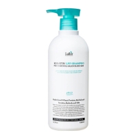 Беcсульфатный протеиновый шампунь для волос Lador Keratin Lpp Shampoo 530 ml