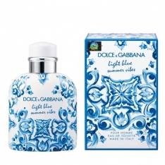 Мужская туалетная вода Dolce&Gabbana Light Blue Summer Vibes Pour Homme (Евро качество)