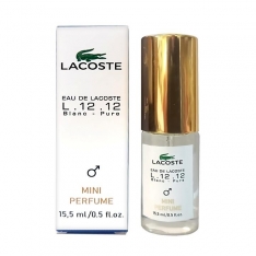 Мини парфюм Lacoste Eau De Lacoste L.12.12 Blanc - Pure мужской 15,5 ml