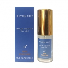Мини парфюм Givenchy Pour Homme Blue Label мужской 15,5 ml