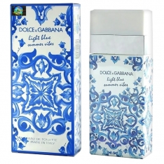 Женская туалетная вода Dolce&Gabbana Light Blue Summer Vibes (Евро качество)