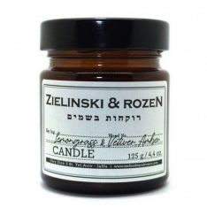 Парфюмированная свеча Zielinski & Rozen Lemongrass & Vetiver, Amber