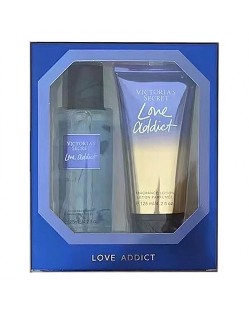 Подарочный набор Victoria's Secret Love Addict 2 в 1 (лосьон и спрей)