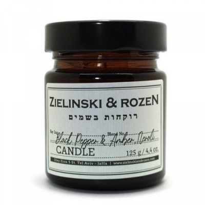 Парфюмированная свеча Zielinski & Rozen Black Pepper & Amber, Neroli