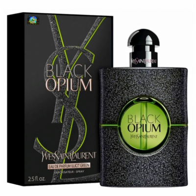 Женская парфюмерная вода Yves Saint Laurent Black Opium Illicit Green (Евро качество A-Plus Люкс)