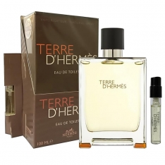 Набор парфюма Hermes Terre D'Hermes мужской 100 мл + пробник (качество люкс)
