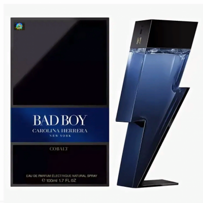 Мужская парфюмерная вода Carolina Herrera Bad Boy Cobalt Parfum Electrique (Евро качество A-Plus Люкс)