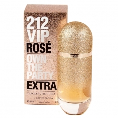 Женская парфюмерная вода Carolina Herrera 212 VIP Rose Extra Limited Edition
