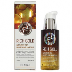 Сыворотка с золотом Enough Rich Gold Intensive Pro Nourishing Ampoule