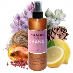 Парфюмированный спрей для тела Chanel Chance Eau Fraiche (с шиммером)