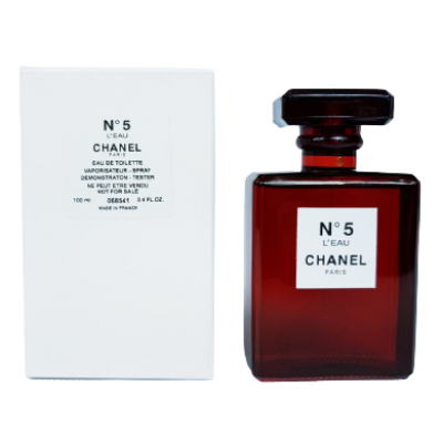 Chanel № 5 L'eau Red Edition EDT TESTER женский