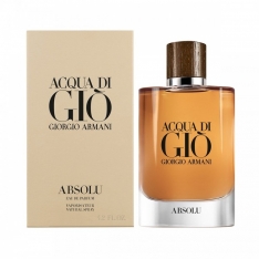 Мужская парфюмерная вода Giorgio Armani Acqua Di Gio Absolu