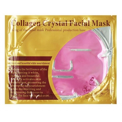 Гелевая маска для лица Collagen Crystall Facial Mask (розовая)
