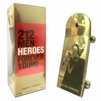 Мужская туалетная вода Carolina Herrera 212 Men Heroes Forever Young Gold 