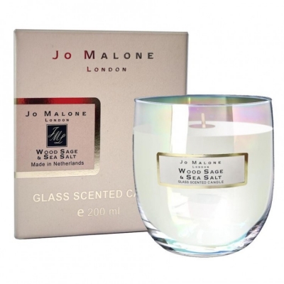 Парфюмированная свеча Jo Mallonne Wood Sage & Sea Salt