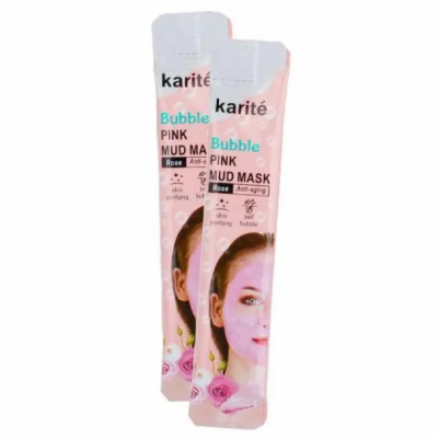 Маска для лица Karite Bubble Pink Mud Mask (1 шт)